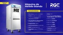 Máquina de helado blando Características