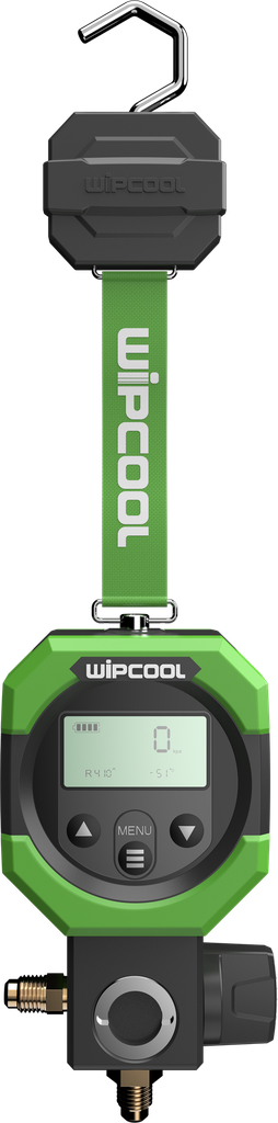 Manometro Digital, Bateria Incorporada Con CaRGa Usb, 16 Tipos De Refrigerantes, RaNGo Presion 0-800 PSI Mdg-1 WIPCOOL