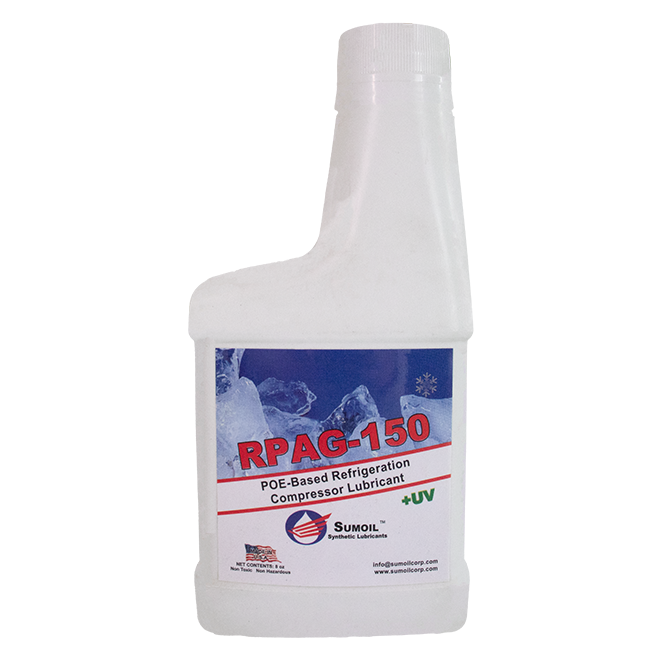Aceite polialquileno glicol PAG150 8oz UV 12 x caja SUMOIL