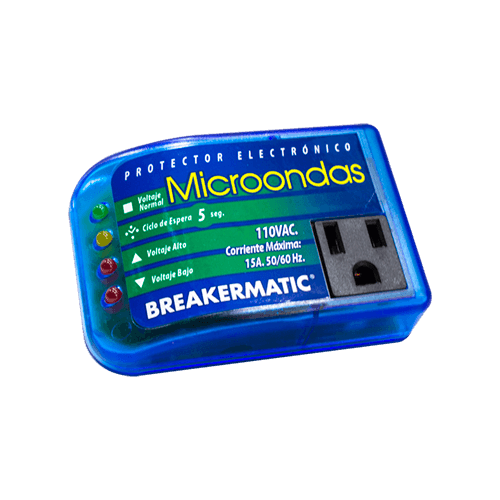 Protector electronico domestico microonda 110V MIC-150 BREAKERMATIC