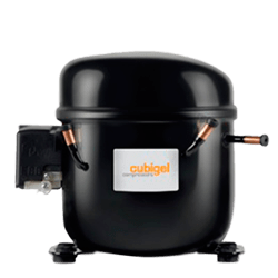 Compresor sellado 1/2+ HP 2.960 BTU/h R-404A R-507 110V PH1 CSR LBP CUBIGEL España MPT14LD