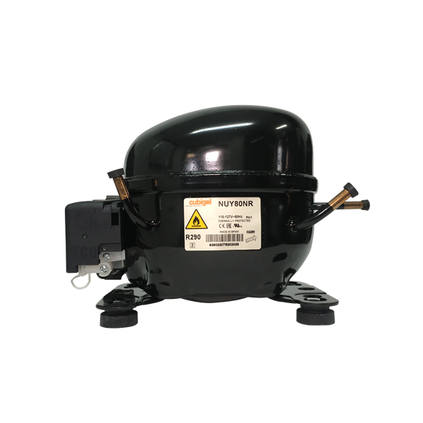 Compresor sellado 2.014 BTU/h R-290 115V LMBP CUBIGEL NLY12NRa 