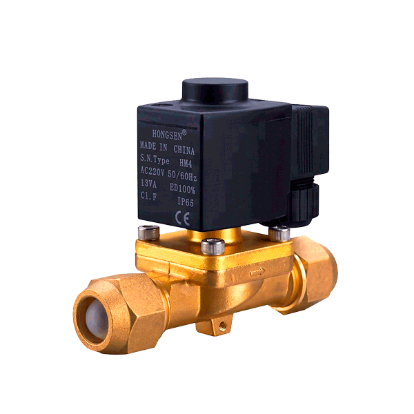 valvula solenoide 1/2 pulg SAE con bobina 24V HV10M4 HONGSEN