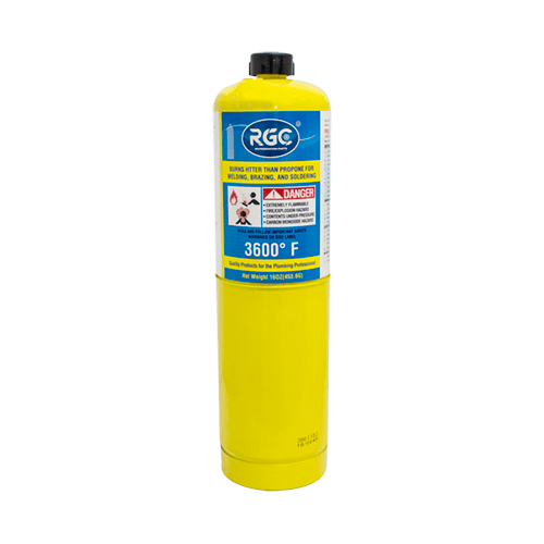Bombona para soldar amarilla MAPP 453g 12 x caja RGC