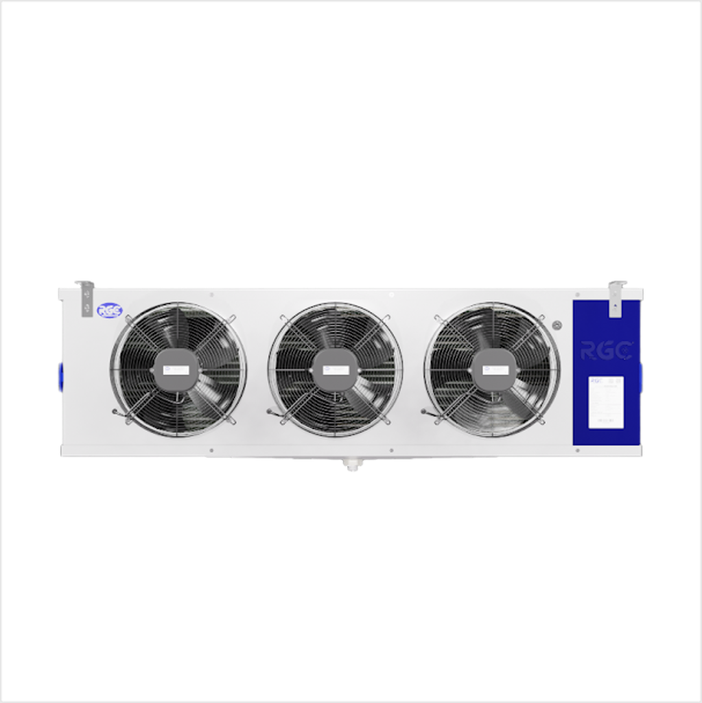 Evaporador perfil medio 3.7kW 3HP 220V PH1 12.624 BTU MBP 3 fan 14 pulg con resistencia IDM-3.7/22 RGC
