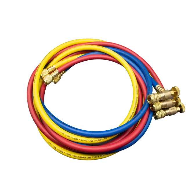 Juego de mangueras con Válvula de Control de Acceso 1/4" X 1/4"  MRH-2SV WIPCOOL 