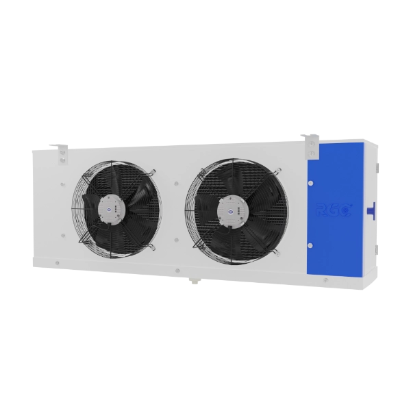 Evaporador bajo perfil 2.1kW 2HP 220V PH1 7.171 BTU MBP 2 fan 12 pulg con resistencia LPL-2.1/9 RGC 