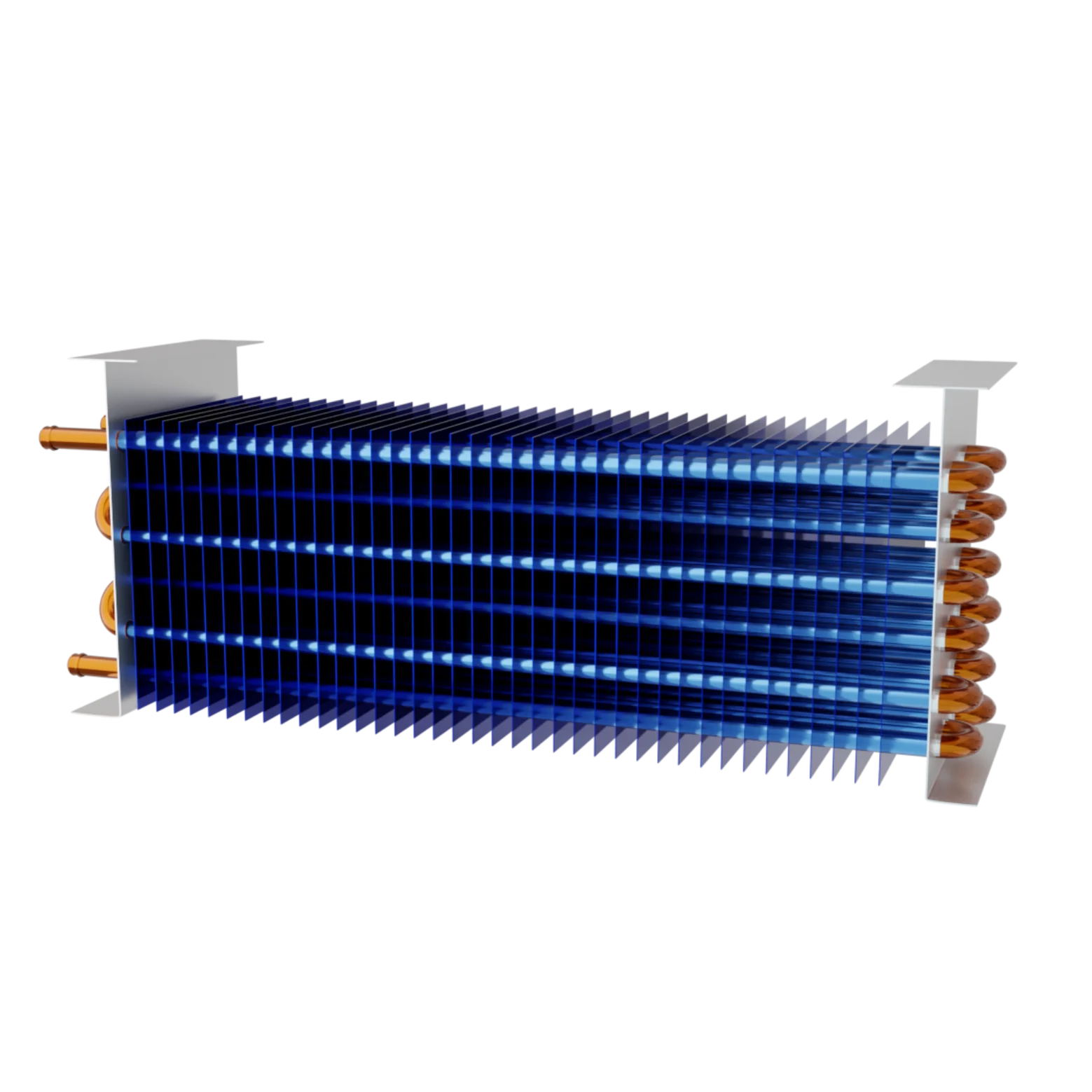 Evaporador desnudo 120 CM 2,08kW / 7130 BTU MBP 6 aletas por pulgada SRD-4 6FPI RGC 
