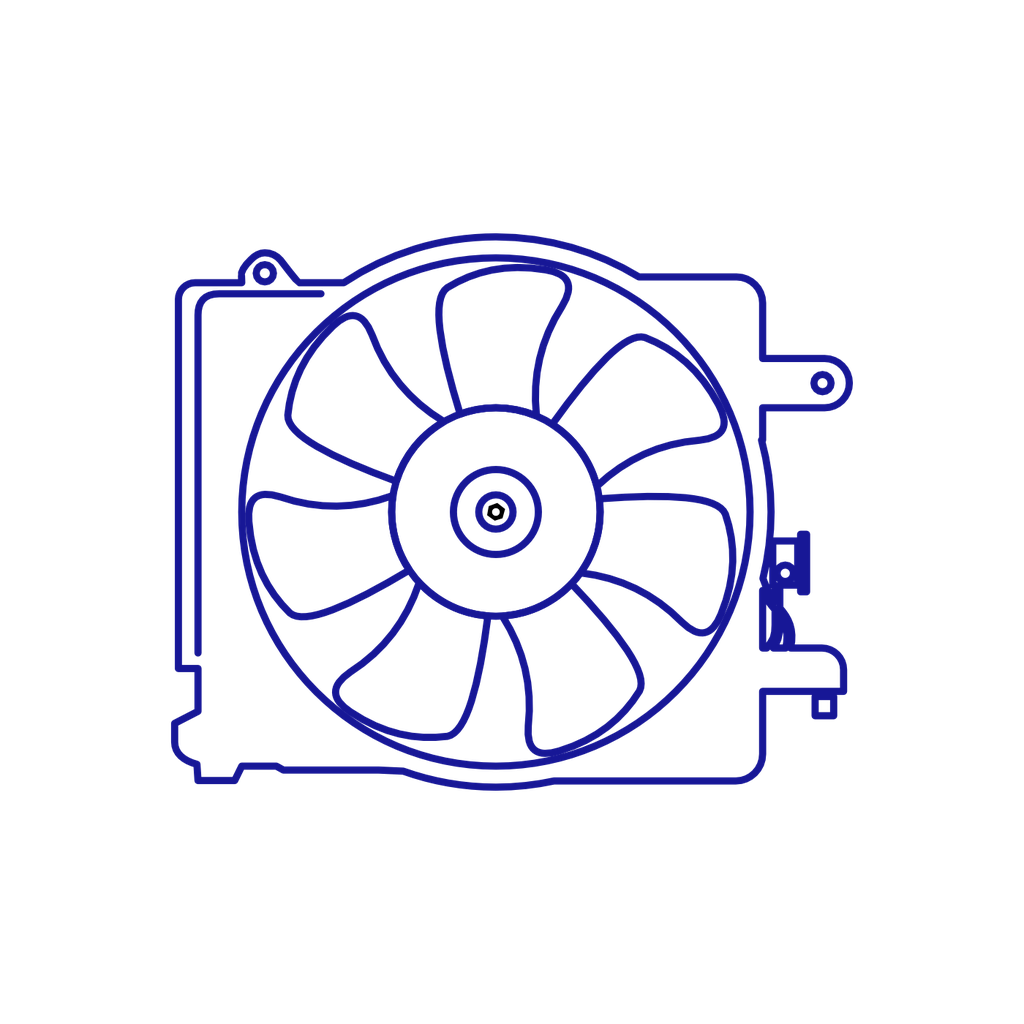 Automotive A/C Parts / A/C Condenser Fan