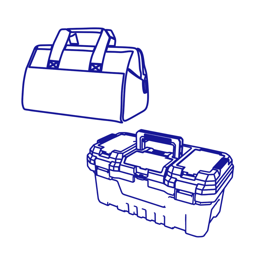 Herramientas de refrigeración  / Bolsos y cajas de herramientas