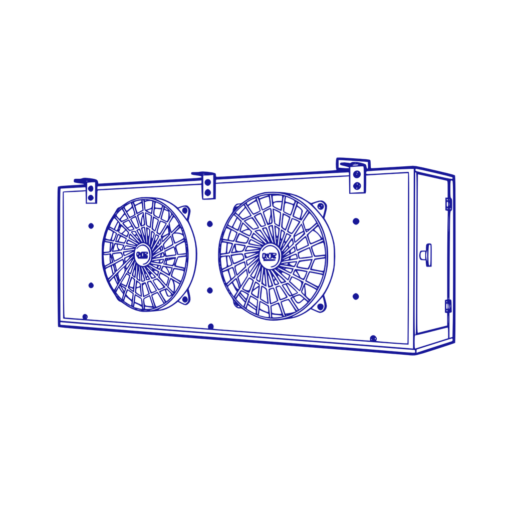 Evaporadores para refrigeración / Bajo perfil