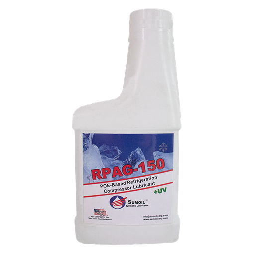 [12100320] Aceite polialquileno glicol PAG150 8oz UV 12 x caja SUMOIL