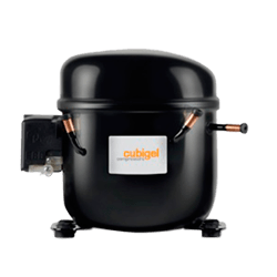 [14200263] Compresor CUBIGEL España1/2+ HP 6.190 BTU/h R-134a 220V PH1 HBP GPT16RG