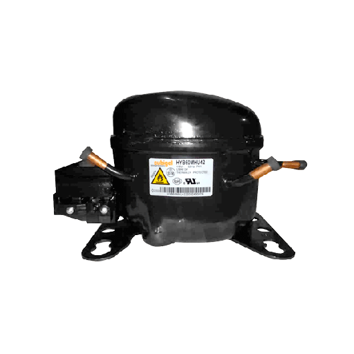 [14300306] Compresor sellado 648 BTU/h R-600a 115V LMBP HUAYI HYS96MTU72a