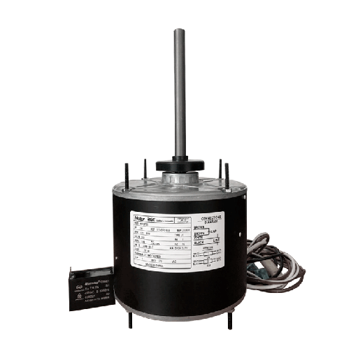 [13180106] Motor de 1 eje A/A Condensador 1/2 pulg 1/4 HP 220V 1.075 R.P.M. RGC